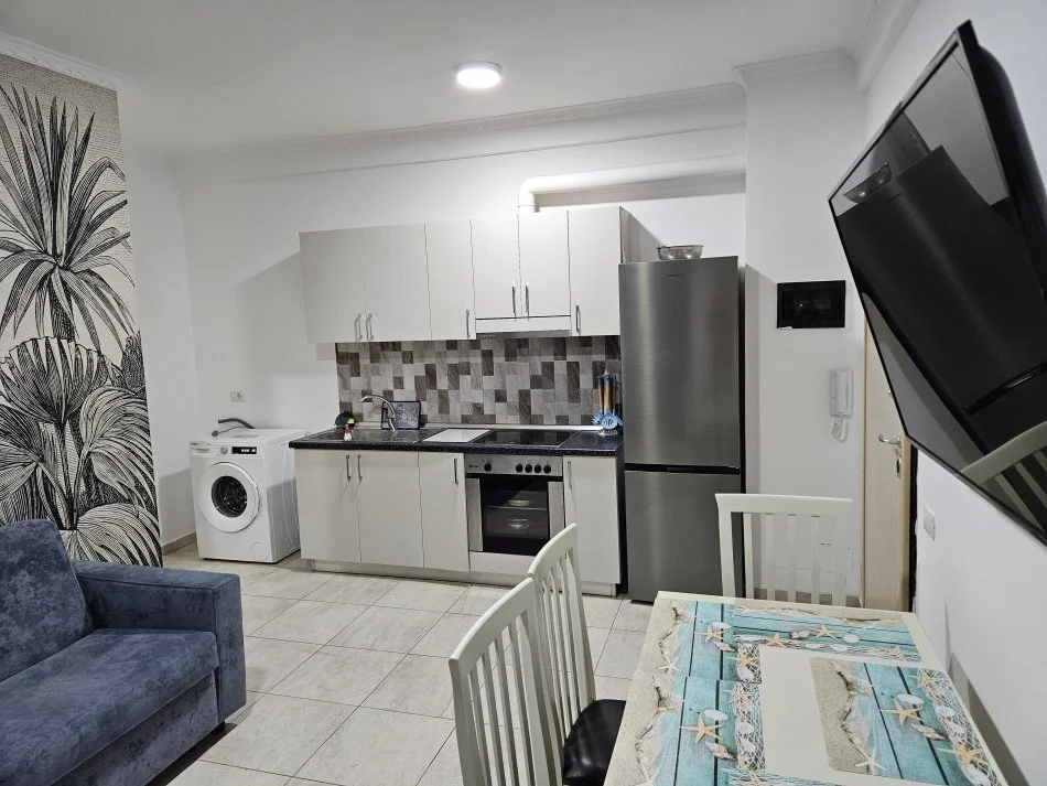 Gjiri Lalezit | Hamallaj, shitet apartament 1+1+Ballkon Kati 0, 50 m² 105.000 € (Gjiri Lalzit)