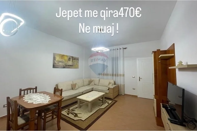 Tirane, jap me qera apartament 1+1 , 56 m² 470 € (Tek inxhinjeria e ndertimit rruga mic sokoli)