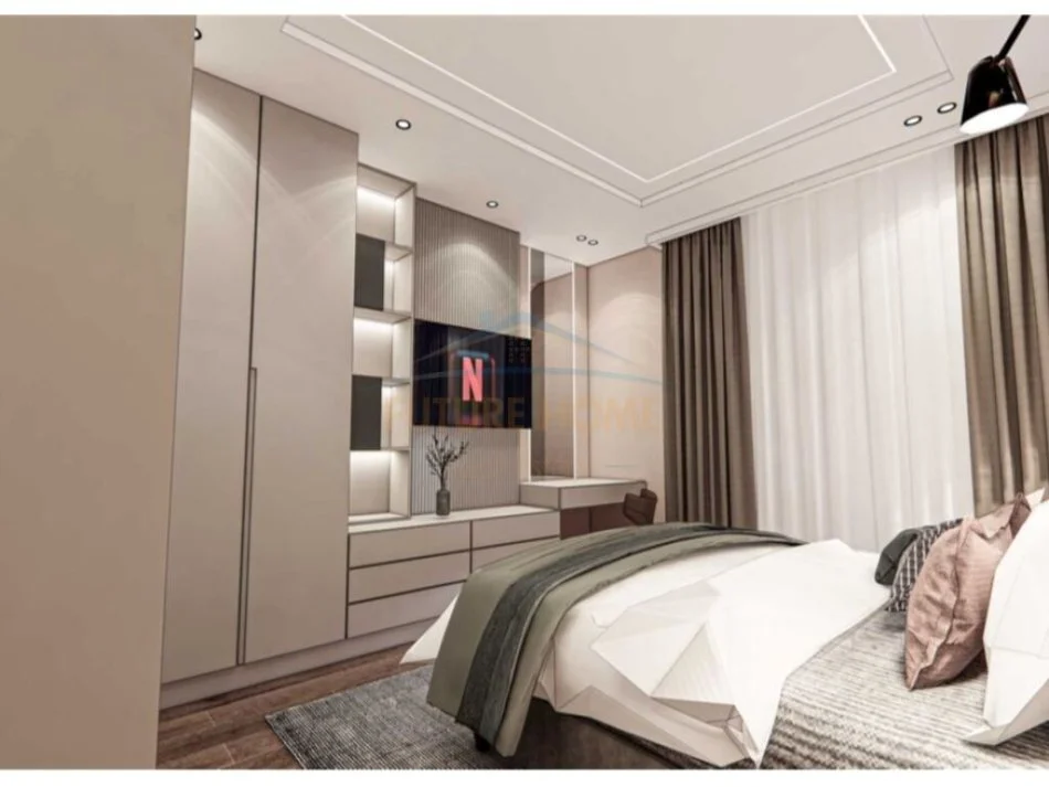 Tirane, jepet me qera apartament 1+1 Kati 2, 79 m² 600 € (Farke)