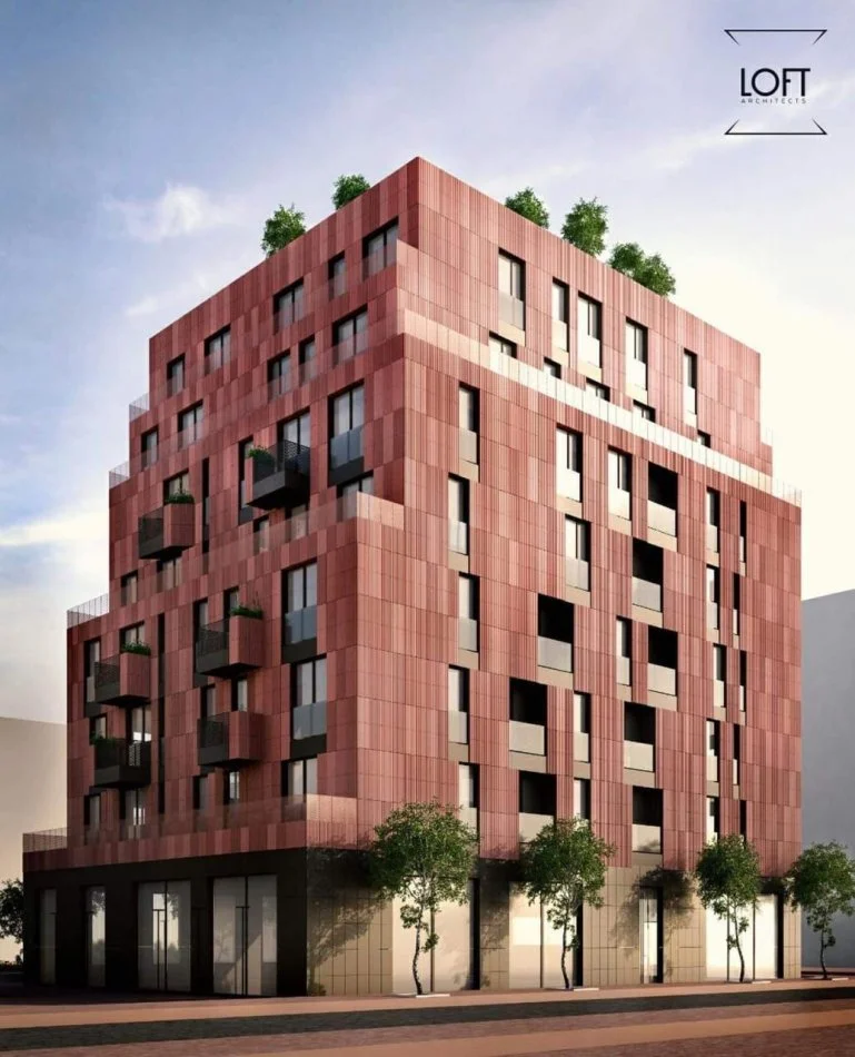 Tirane, jepet me qera apartament 1+1 Kati 8, 70 m² 550 € 