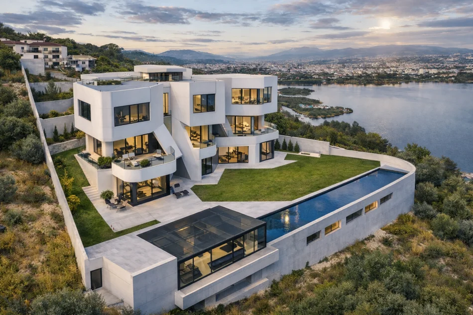 Tirane, shitet Vile 5+1+Aneks+Ballkon , 1.500 m² 6.000.000 € (Liqeni i Thate)