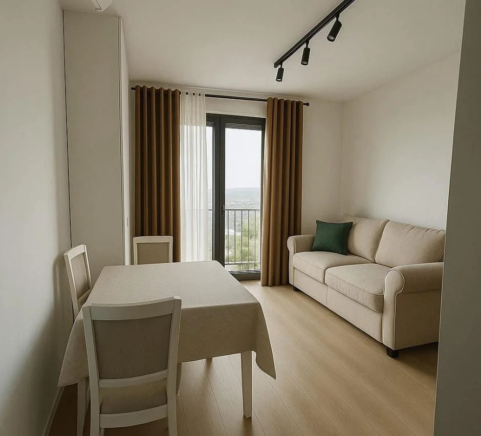 jap me qera apartament 1+1+Ballkon Kati 8, 53 m² 600 € (Don Bosko)