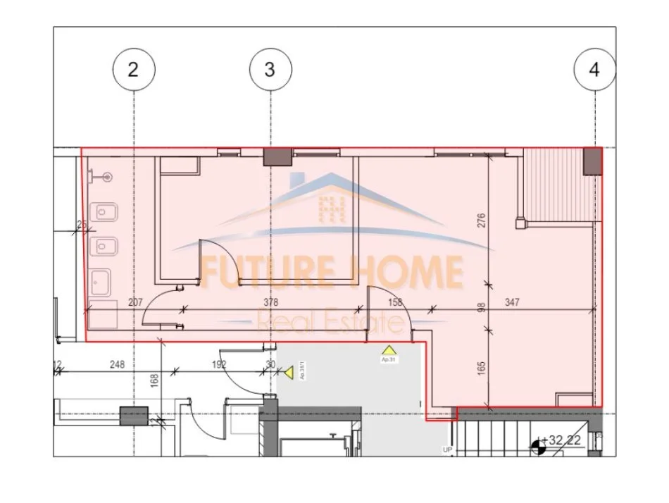 Tirane, shitet apartament 1+1+Ballkon Kati 9, 62 m² 131.000 € (Pazari i Ri , Tirane)
