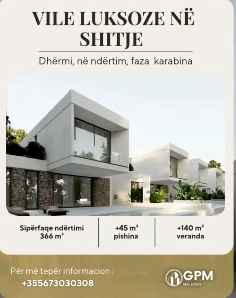 Dhermi - Palase, shitet Vile , 481 m² 1.150.000 €.