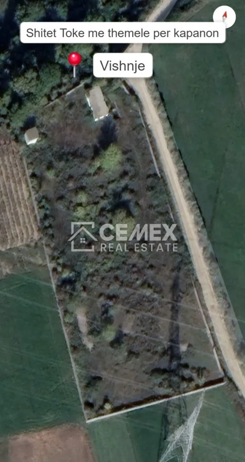 Tirane, shitet toke , 6.125 m² 400.000 € (vishnje)