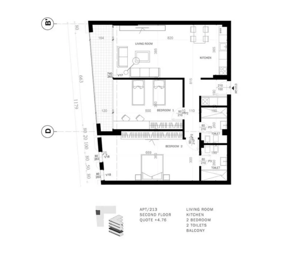 Tirane, shitet apartament 2+1 , 136 m² (Sauk)