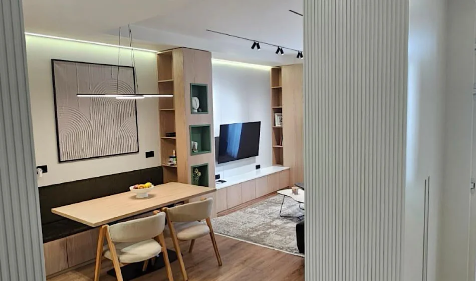Tirane, jepet me qera apartament 1+1 , 75 m² 1.000 € 