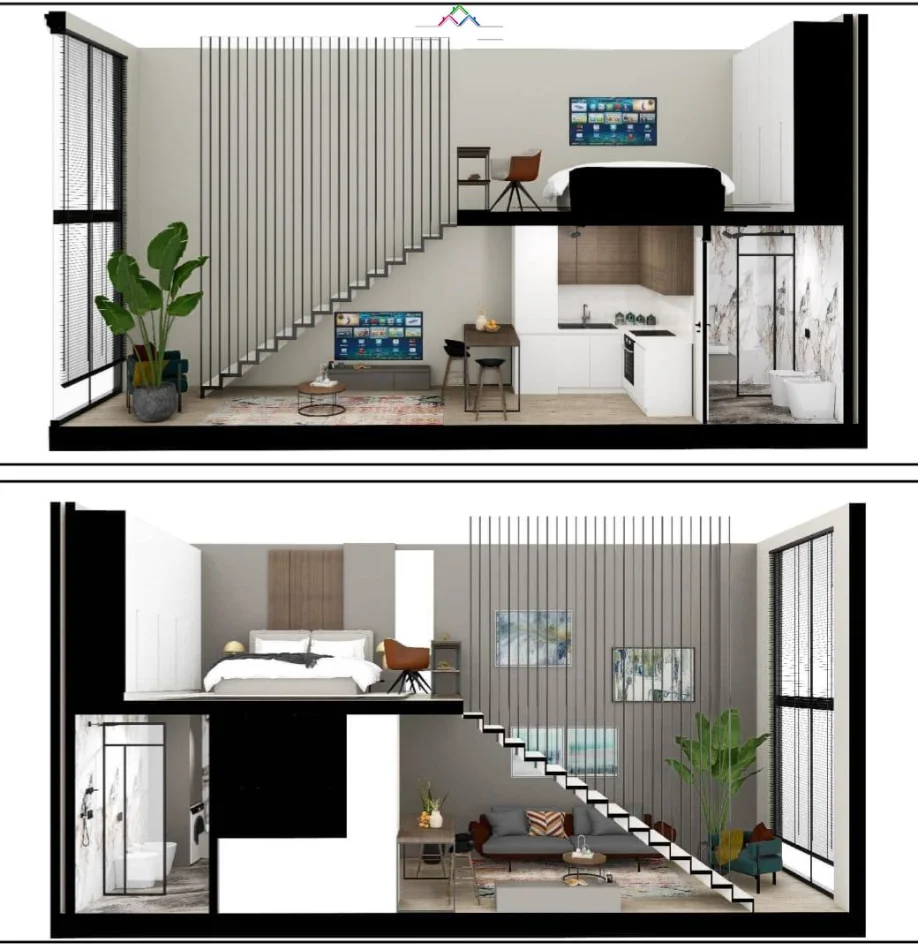 Durres, shes apartament duplex 1+1 Kati 1, 47 m² 67.000 € (golem)