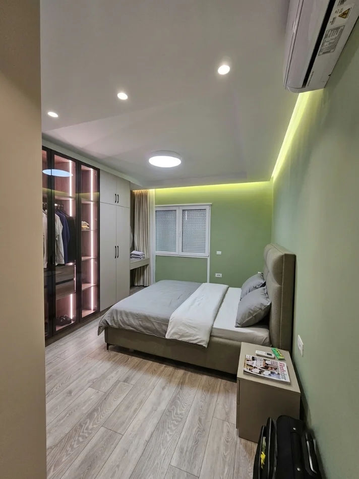 Tirane, jepet me qera apartament 2+1+Ballkon Kati 6, 105 m² 750 € (Rruga Dritan Hoxha)