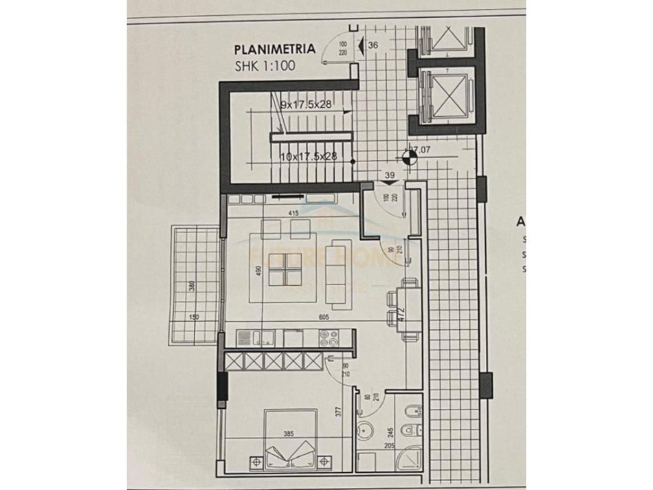 Tirane, shitet apartament 1+1 Kati 8, 71 m² 167.000 € (Bulevardi Gjergj Fishta, Tiranë)