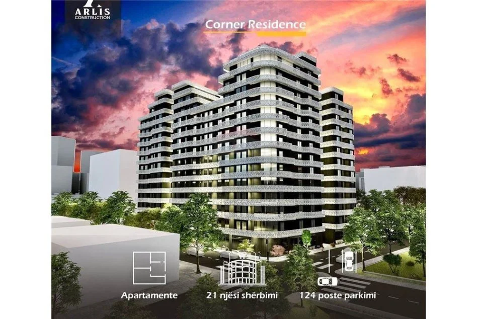 Tirane, shitet apartament 1+1 , 78 m² 150.000 € (Muhedin Llagani - Vasil Shanto)