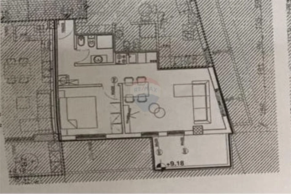 Tirane, shitet apartament 1+1 Kati 3, 75 m² 89.900 € (Rruga e Dibres - QSUT)