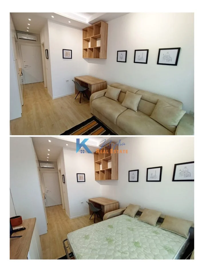 Tirane, shes garsonier Kati 10, 30 m² 78.000 € (Kompleksi Kontakt, 21 Dhjetori)