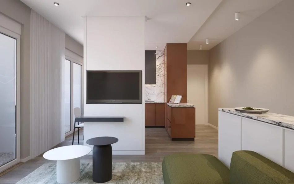 Tirane, jepet me qera apartament 2+1 Kati 2, 120 m² 450 € (Rruga 5 Maji - Tregu i Madh)