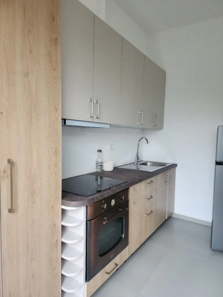 Tirane, jepet me qera garsonier Kati 0, 320 € (ali demi)