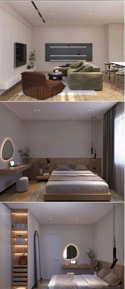 Tirane, jepet me qera apartament 2+1+Ballkon Kati 8, 105 m² 800 € (rruga e kavajes)