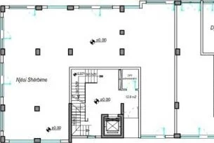 Tirane, jepet me qera zyre Kati 1, 560 m² 7.000 € (Qender, Rruga e Dibres)