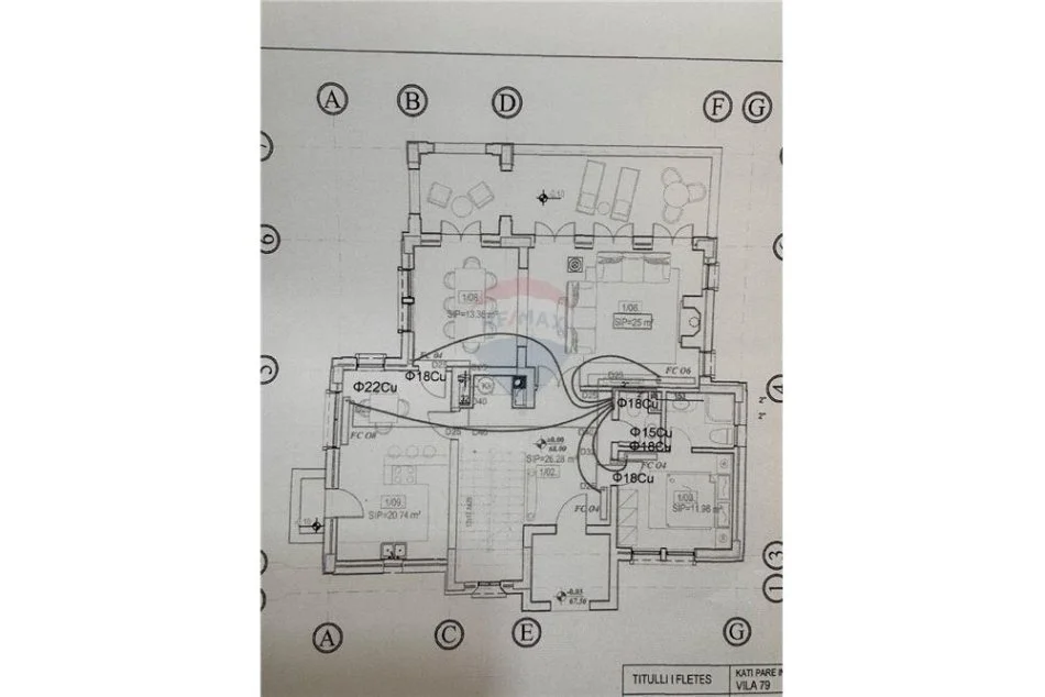 Tirane, shes Vile 3 Katshe Kati 3, 688 m² 1.580.000 € (Petrel)