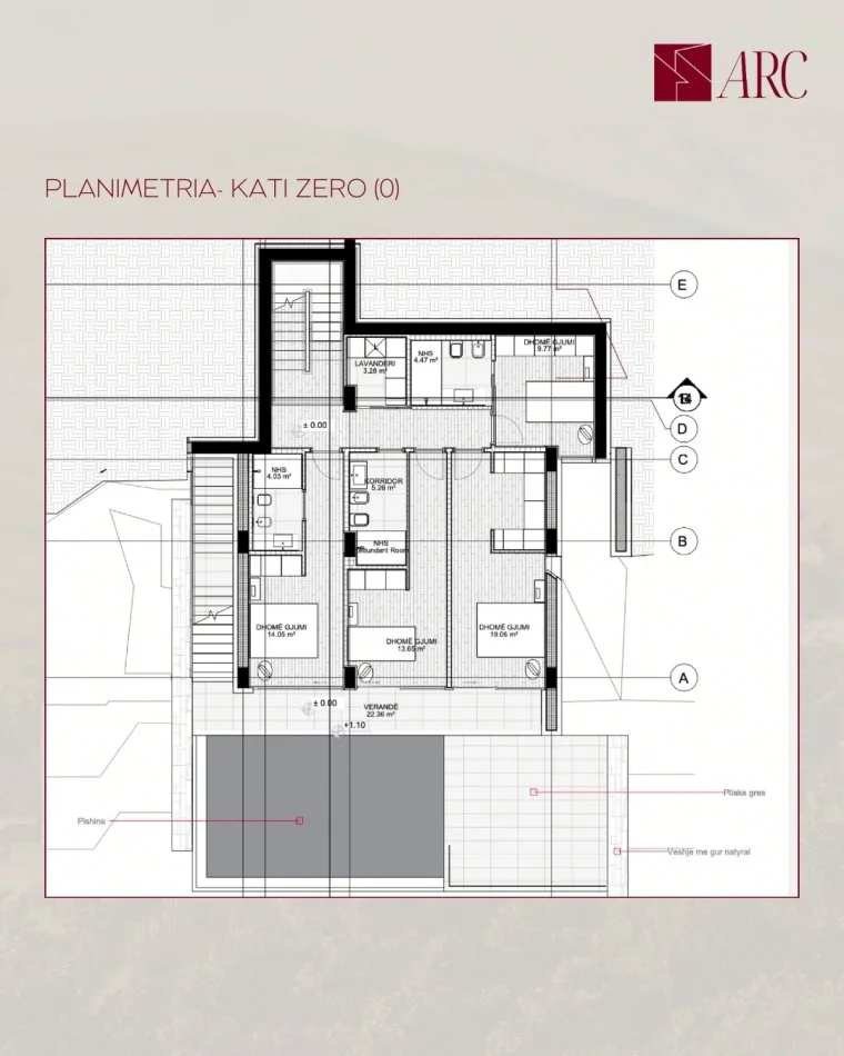 Shitet Vilë Moderne 3-Kateshe Në Green Coast Village