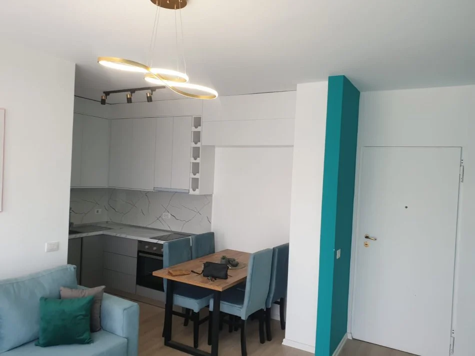 Tirane, jepet me qera apartament 1+1+Ballkon Kati 10, 65 m² 470 € (Ish Fusha e Aviacionit)