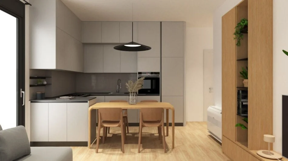 Tirane, jepet me qera apartament 2+1 Kati 4, 100 m² 1.200 € (Rruga e Kosovareve)