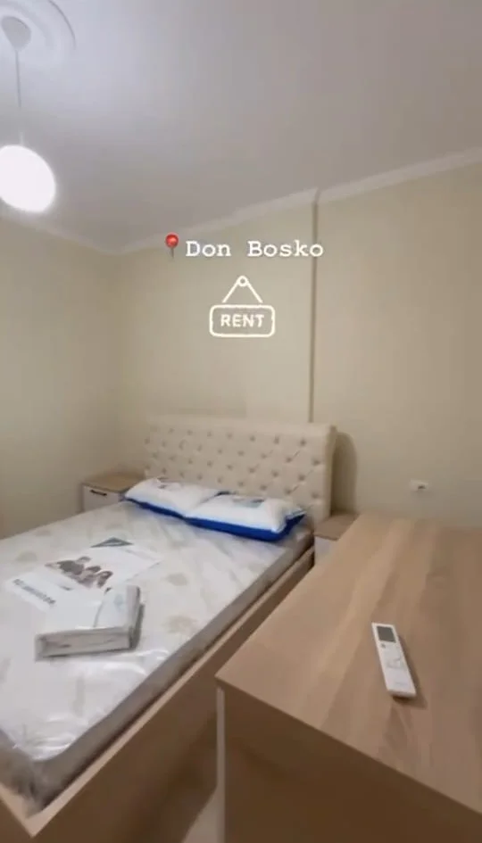 Tirane, jepet me qera apartament 2+1+Ballkon Kati 8, 100 m² 700 € (Rruga Don Bosko)