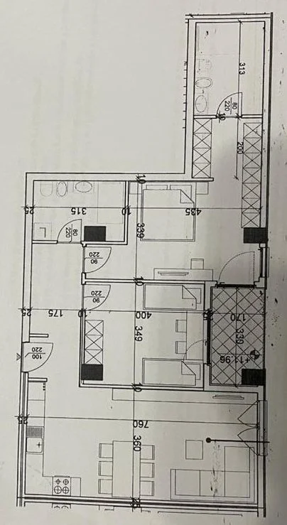 Tirane, shitet apartament 2+1+Ballkon Kati 4, 121 m² 184.680 € (Rruga Dritan Hoxha)