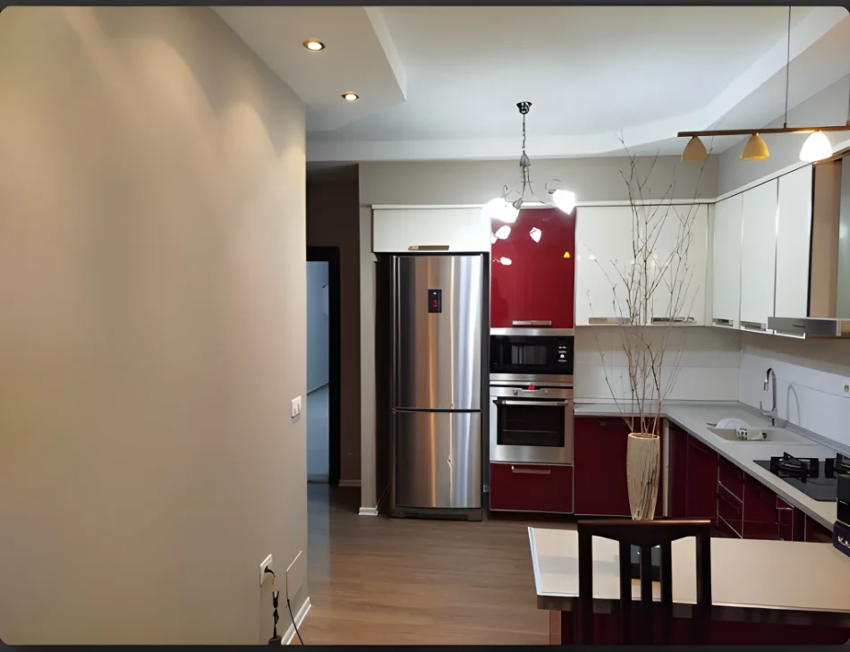 Tirane, jepet me qera apartament 1+1+Ballkon Kati 6, 68 m² 450 € (Yzberisht)