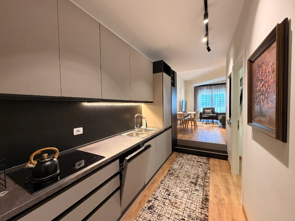 Tirane, jepet me qera apartament 1+1+Aneks+Ballkon Kati 0, 100 m² 750 € 