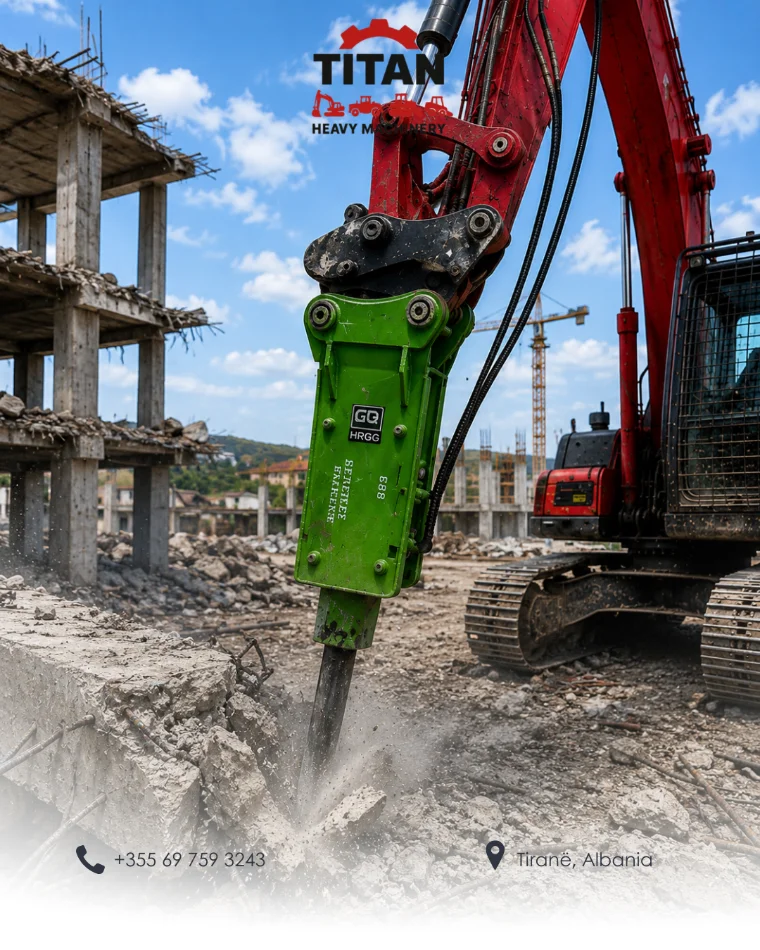 Tirane, shes Matrapik Hidraulik HRGB 350 kg për Eskavator dhe Mini-Eskavator deri në 6 Ton 1.900 €