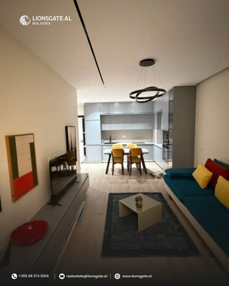 Tirane, jepet me qera apartament 1+1 , 75 m² 1.000 € 