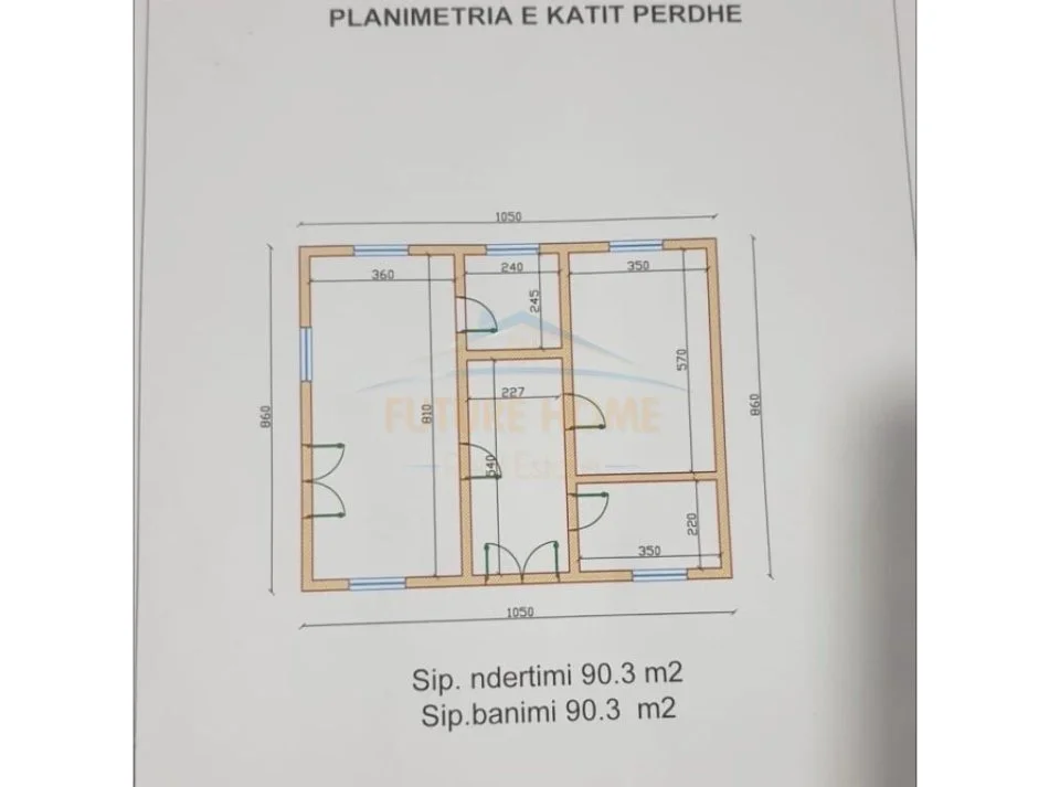 Tirane, shitet Vile 3 Katshe , 330 m² 350.000 € (Rruga e Dibres)
