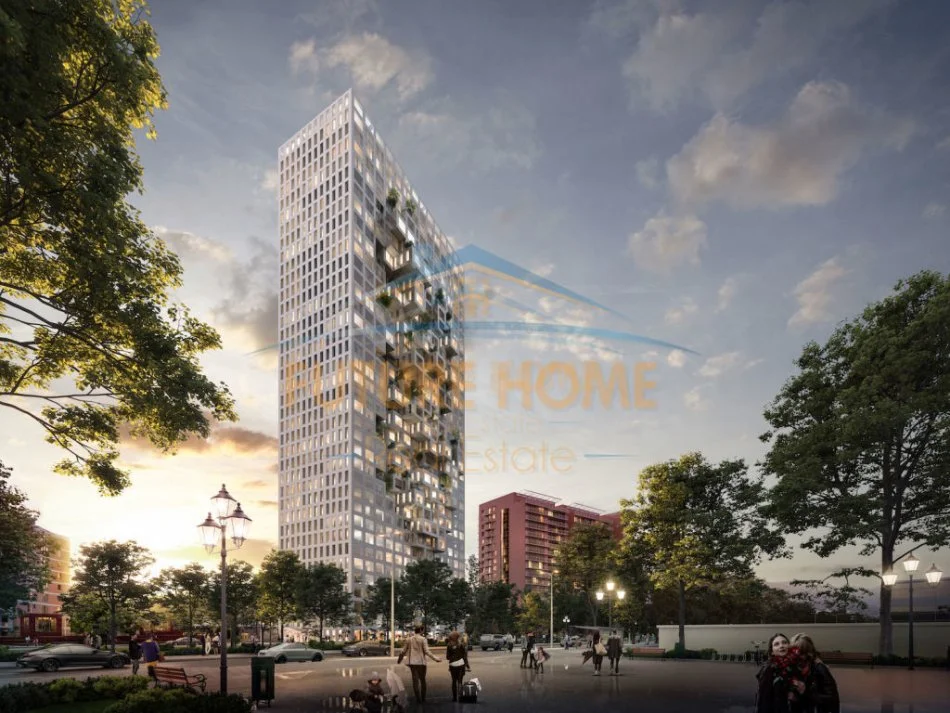 Tirane, shes apartament 2+1 Kati 21, 151 m² 573.000 € (Downtown 1, Rruga e Elabasanit)