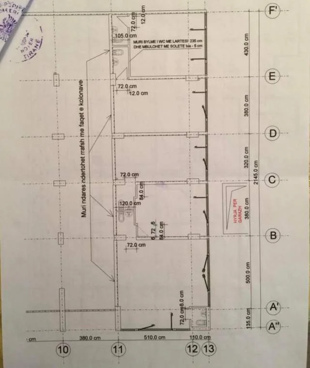 Tirane, Qera Ambient 180 m² 65.000 Leke