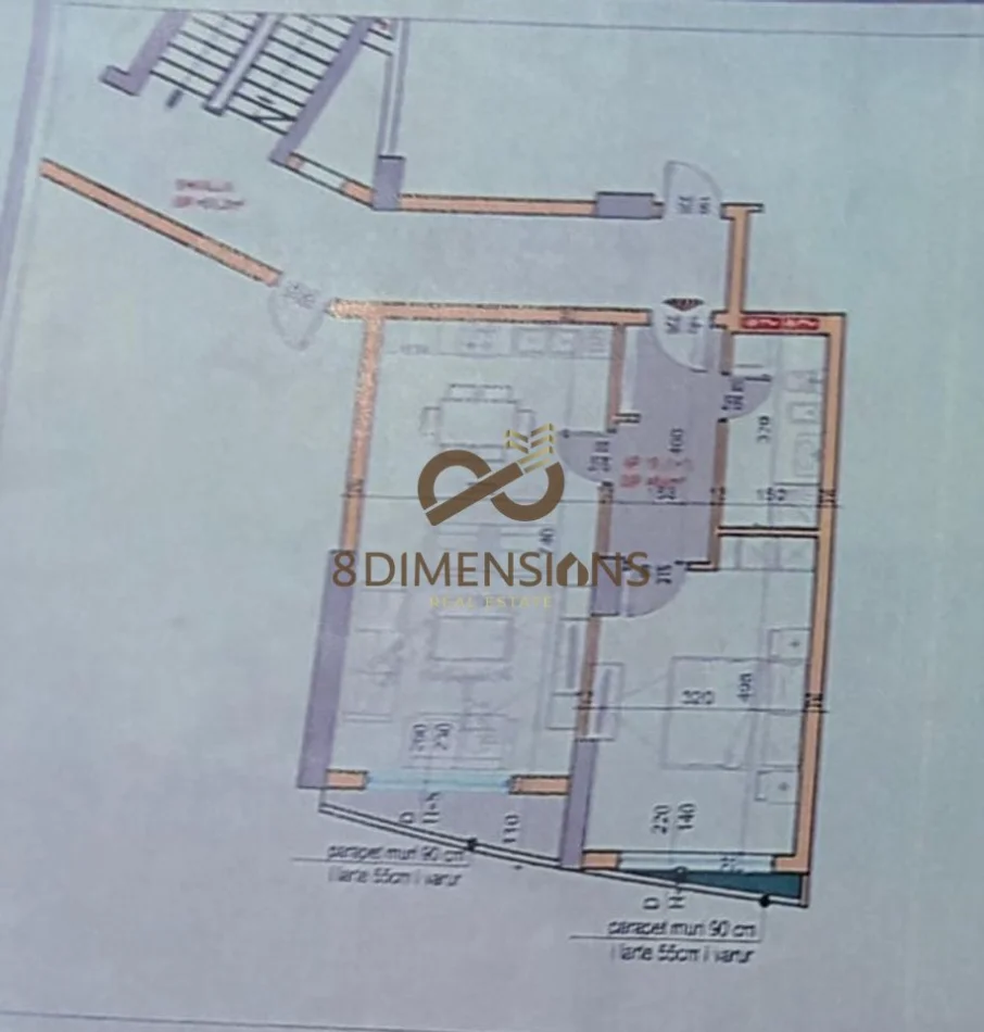 Tirane, shitet 1+1 Kati 4, 53 m² 117.000 € (Rrugen Babë Rexha prane Report TV)