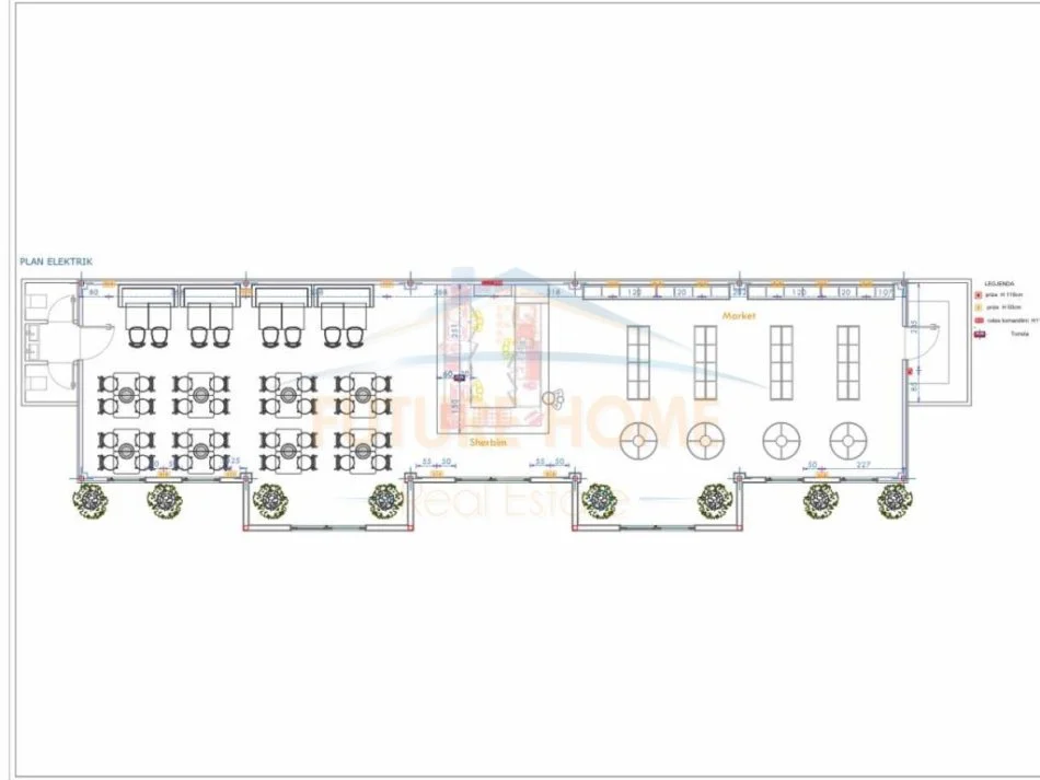 Tirane, jepet me qera magazine Kati 0, 500 m² 2.000 € (RRUGA E RINASIT)
