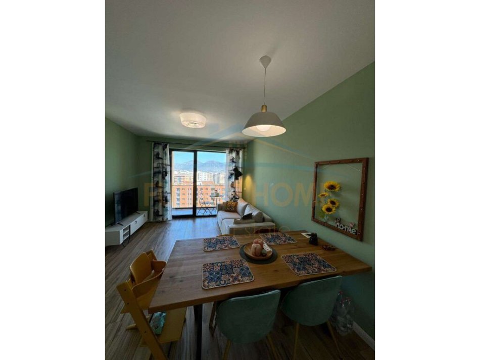 Tirane, jepet me qera apartament 1+1 Kati 10, 68 m² 600 € (Rezidenca Future Home, Unaza e Re, Tiranë)