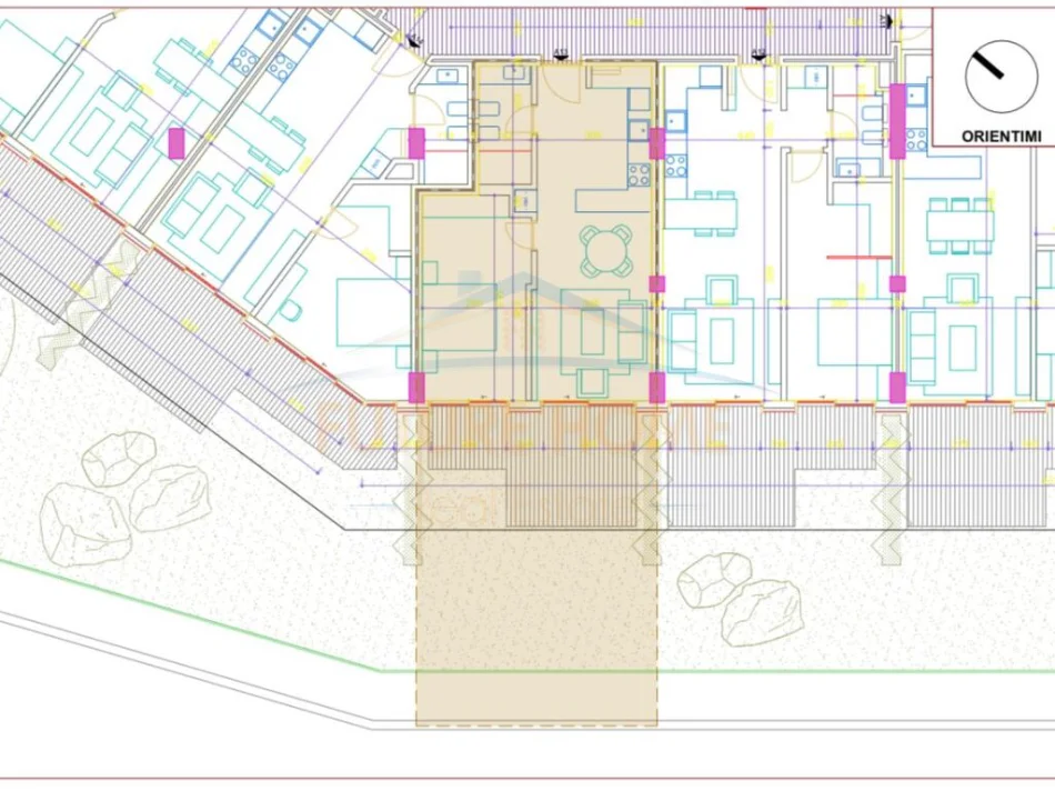 Dhermi - Palase, shitet apartament 1+1 Kati 1, 85 m² 384.125 € (Green Coast)