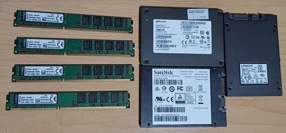 Pjese per pc te ndryshme