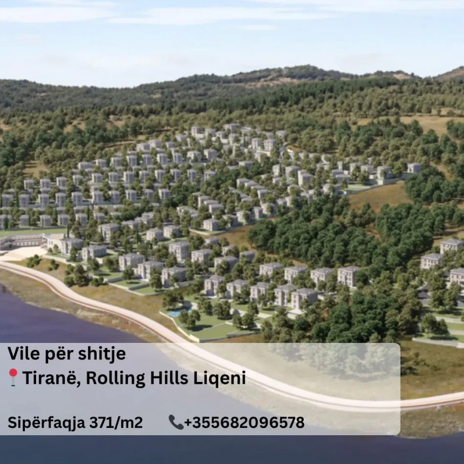 Tirane, shitet Vile , 371 m² (Rolling Hills)