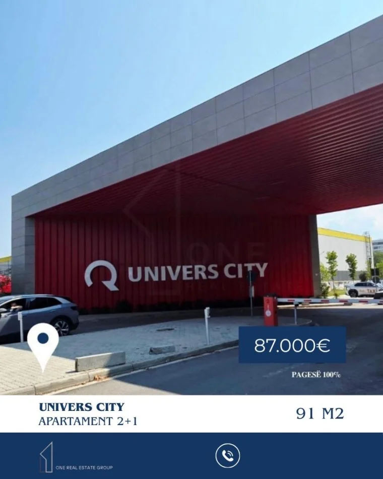 Tirane, shitet apartament 2+1 , 92 m² 87.000 € (Univers Coty)