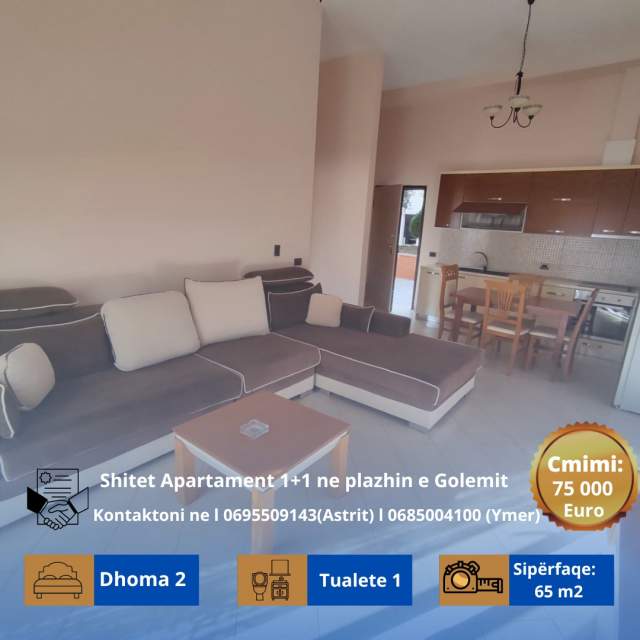 Golem, shes apartament Kati 0, 57 m² 75.000 Euro (Golem)