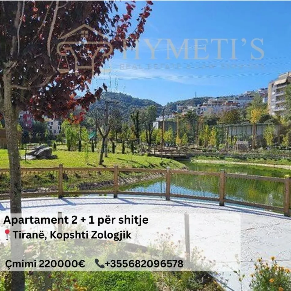 Tirane, shitet apartament 2+1 Kati 0, 107 m² 220.000 € (Kopshti Zoologjik)