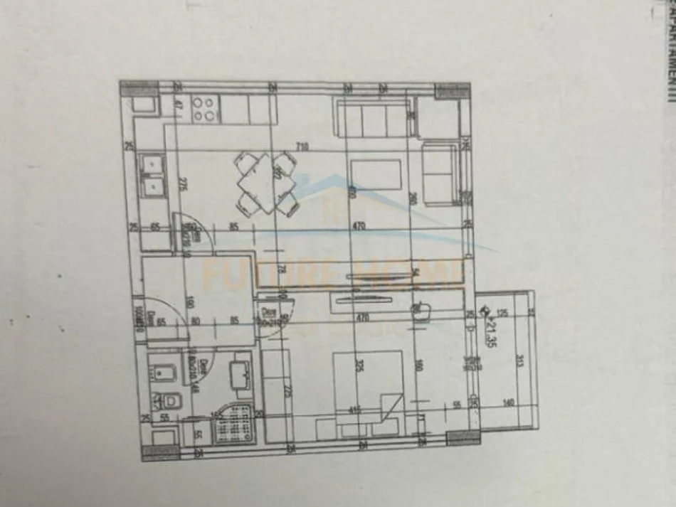 Durres, shitet apartament 1+1+Ballkon Kati 7, 72 m² 96.600 € (UNAZA E RE)