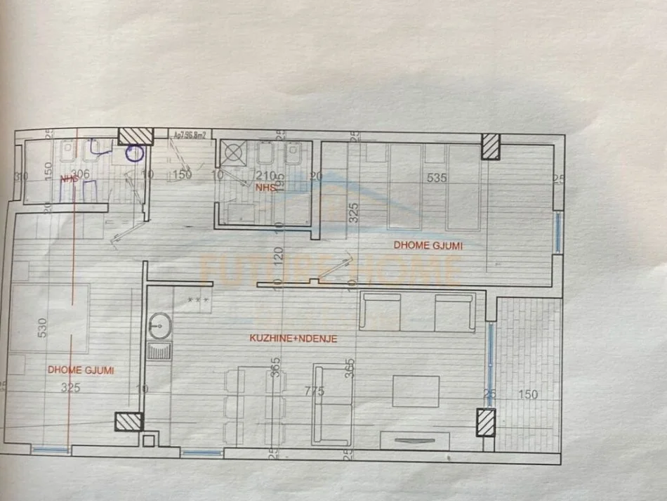 Tirane, shitet apartament 2+1 , (xhamlliku)