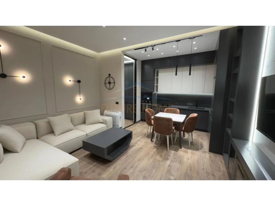 Tirane, jepet me qera apartament 1+1+Ballkon Kati 2, 72 m² 900 € (Kompleksi Deliorgji)