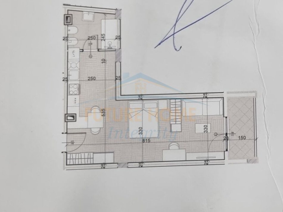 Tirane, shitet garsonier Kati 7, 58 m² 58.700 € (Kompleksi Aluna Paskuqan)
