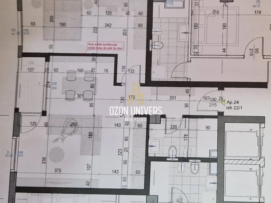 Tirane, shitet apartament 1+1 Kati 6, 60 m² 150.000 € (Pazari i RI)