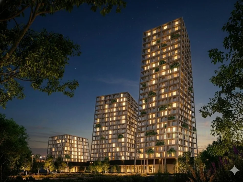 Tirane, shes apartament 1+1 Kati 1, 94 m² (DESLA TOWER)