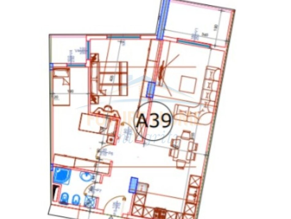 Tirane, shitet apartament 2+1 Kati 4, 104 m² 125.628 € (Paskuqan)